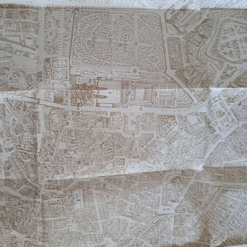 Madrid map used