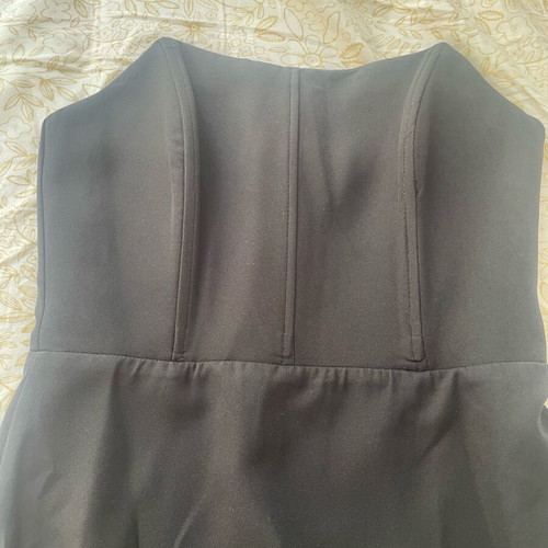 Midi dress black Trendyol like new, size S