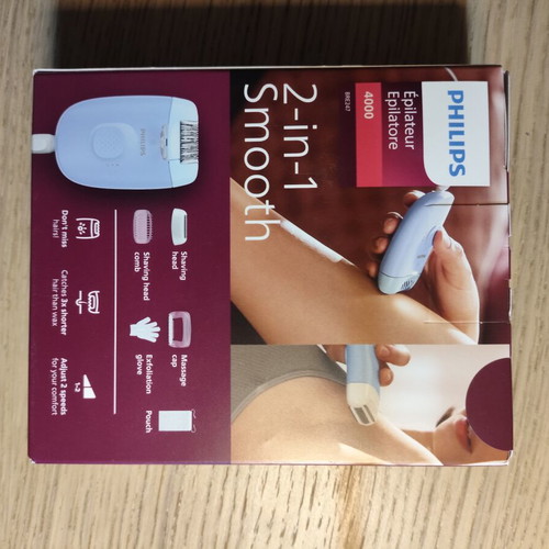 Philips epilator 2-in-1 with accessories