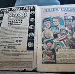 Classics Illustrated Julius Caesar No. 68 worn, damaged 1950