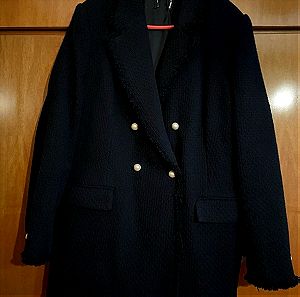 Tweed σακάκι - παλτό με πέρλες L ΑΦΟΡΕΤΟ