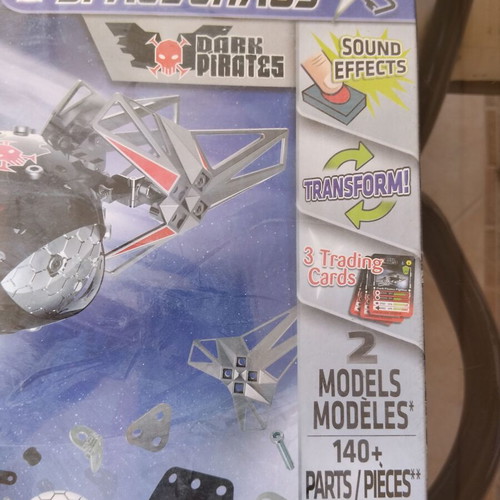SpaceChaos X Meccano assembly toy
