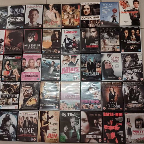 DVD pack of 5 new movies without Greek subtitles