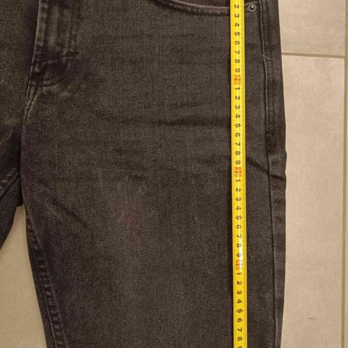 Sinsay Men's Black Denim Bermuda Shorts New Size 34