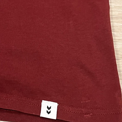 Hummel men's t-shirt like new, burgundy, size XL