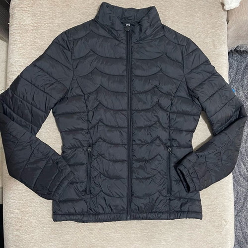 Black lightweight puffer jacket Jump&Fish size L like new