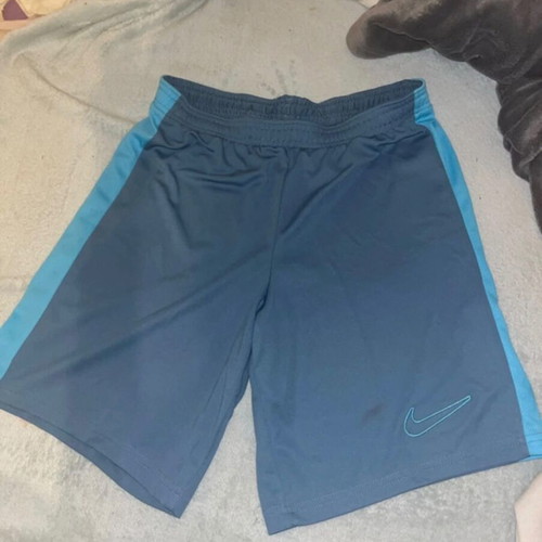 Nike men's sports shorts like new, blue with turquoise sides, size S