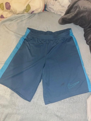 Ανδρική αθλητική βερμούδα Nike σαν καινούργιο, μπλε με τιρκουάζ πλαϊνά, μέγεθος S