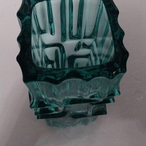 Vase designer Vladislav Urban Sklo Union Czechoslovakia 1968 like new
