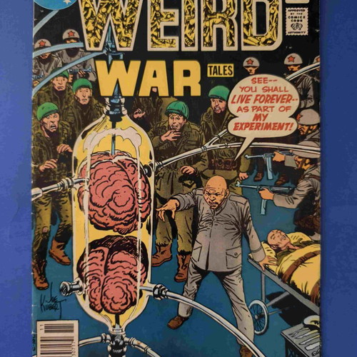Weird War Tales 81 comic book used, English