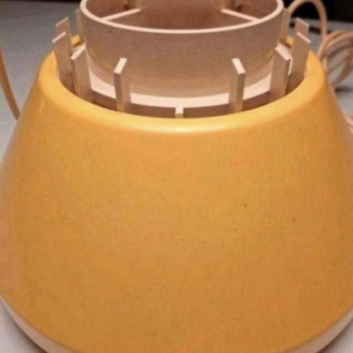 Fog & Morup yellow vintage pendant lamp