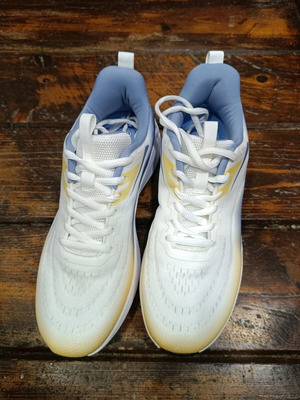 SaveYourFeet athletic shoes new, white and blue, size 40