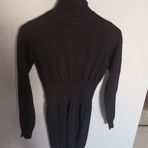 Pinko knitted dress used, black, size S