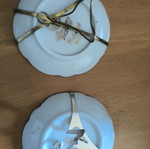 Decorative small plates, vintage