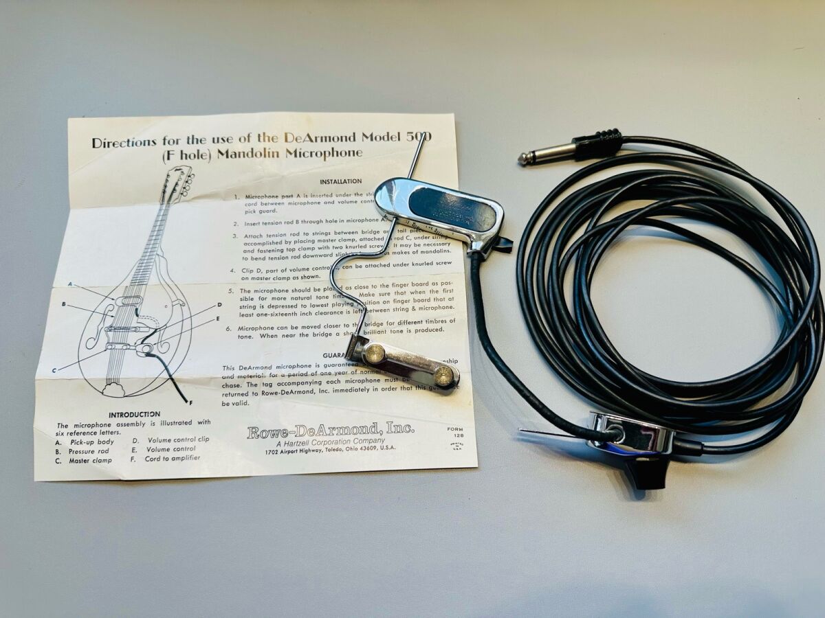 DeArmond Model 500 Mandolin Pickup used,… - € 72,80 - Vendora.cy