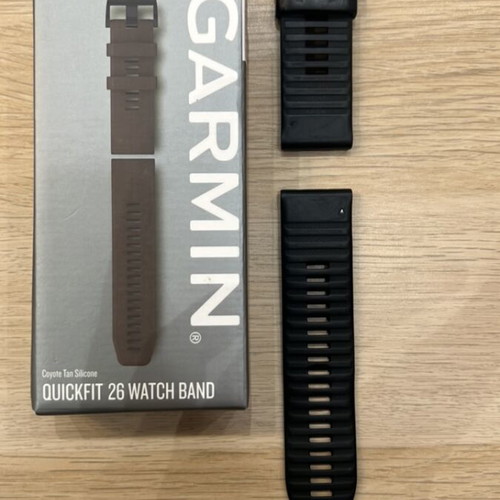 Garmin QuickFit 26mm watch band authentic, like new, black