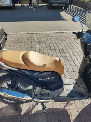 Aprilia Scarabeo 200 σκούτερ 2012 σαν καινούργιο, μπλε σκούρο