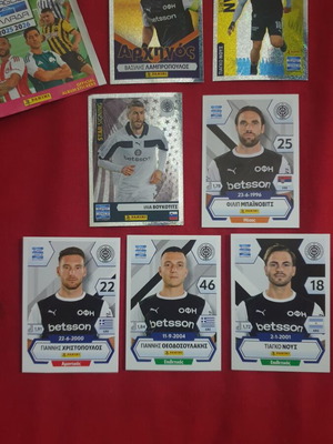Super League Panini αυτοκόλλητα καινούργια 26 τεμάχια 2025-2026