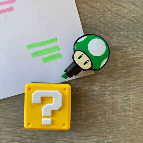 Super Mario kinder joy new green marker