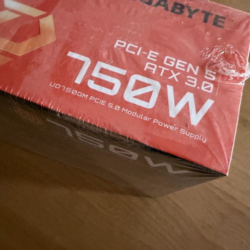 Gigabyte UD750GM rev. 1.0 750W Μαύρο Τροφοδοτικό Υπολογιστή Full Modular 80 Plus Gold Καινούργιο