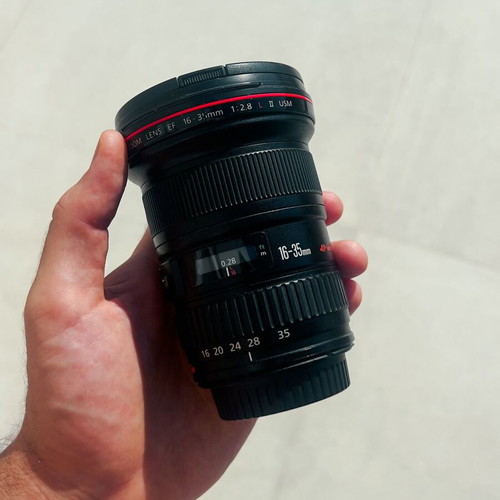 Canon 70-200mm f2.8 Mark II and 16-35mm f2.8 Mark II lenses with RF-EF adapter like new