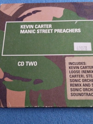 Manic Street Preachers Kevin Carter CD single used, electronic