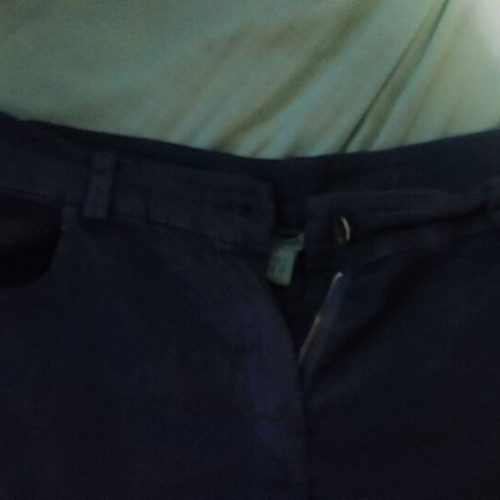 Capri pants Attrattivo used, size L 40 12, blue