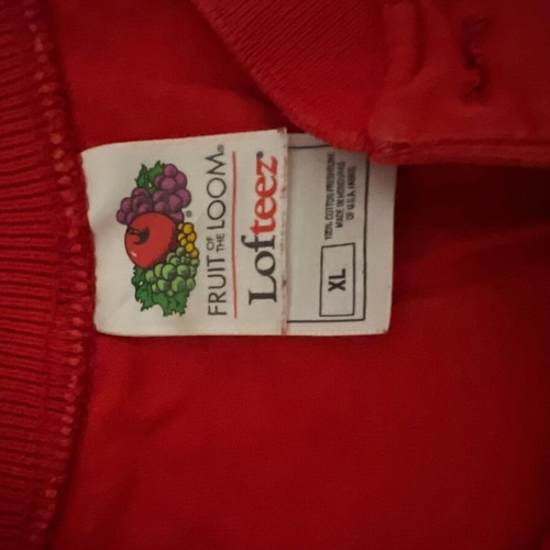 Legion 23 T-shirt used, pique short sleeve, size XL, red