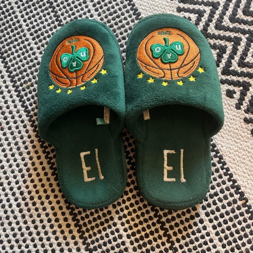 Panathinaikos anatomical home slippers for child size 29-30 like new