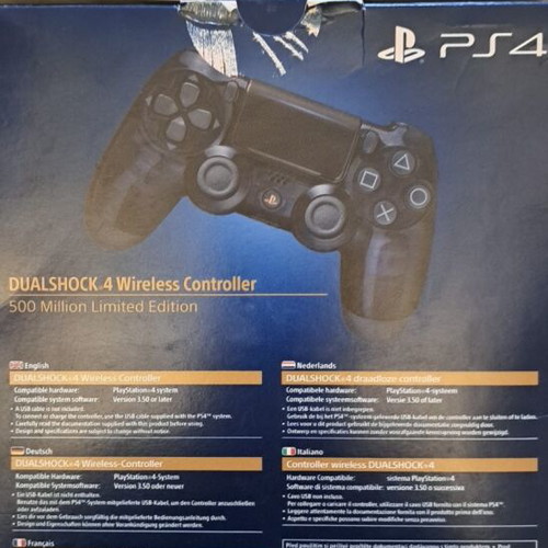 DualShock 4 Limited 500 Million Controller for PlayStation 4 new