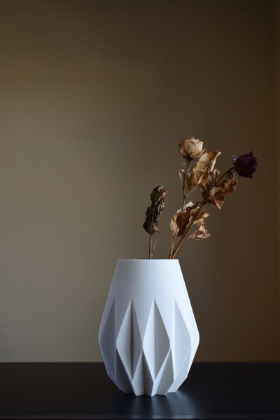 Modern 3D Printed Vase 1- PLA Eco-Friendly - Minimalist Home Decor