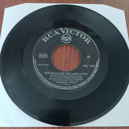 Ennio Morricone Per Qualche Dollaro In Piu 7'' EP used