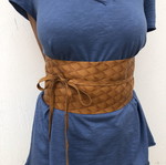 Leather belt