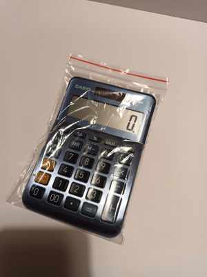 Casio 8-Digit Calculator with Solar Support like new
