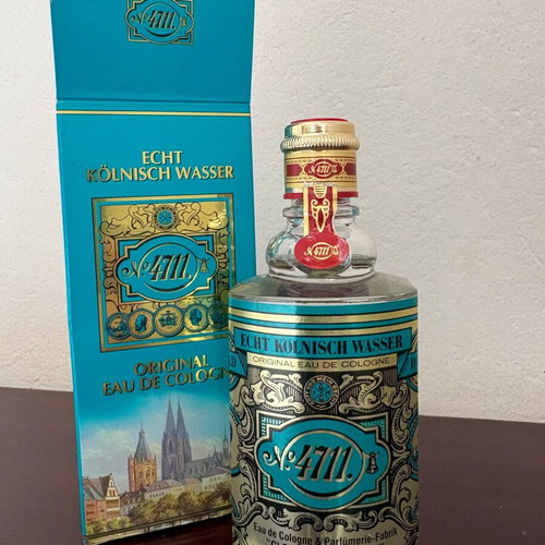 Echt Kölnisch Wasser 4711 original eau de cologne like new, vintage 75 ml