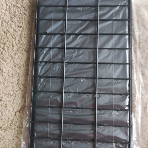 Two-Tier Metal Dish Rack new in its packaging