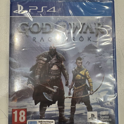 God of War Ragnarok PS4 game new