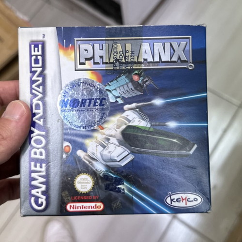 Phalanx Game Boy Advance game new sealed with Nortec tape