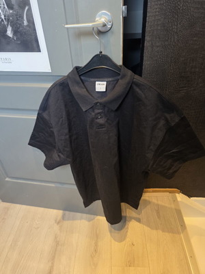 Gymshark poloshirt, black, size L