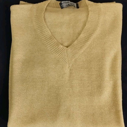Men's Italian light sweater used, ecru, size L