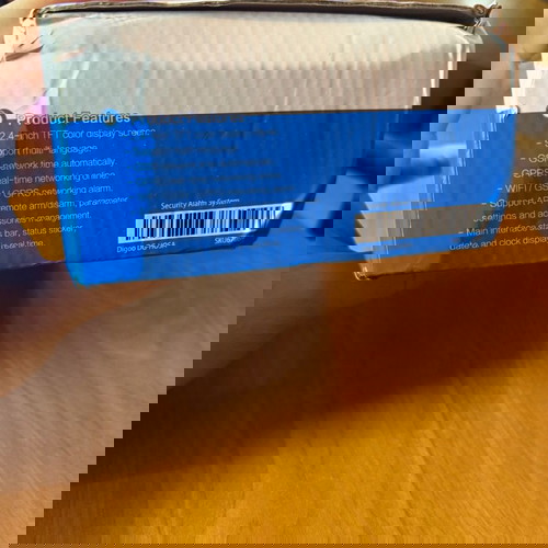 Digoo WiFi-GSM Alarm Full Set like new with touch screen and external siren