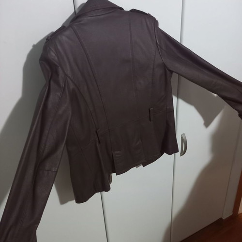 Lussile leather jacket size Medium new black