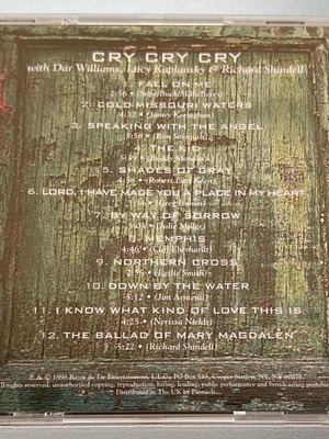 Cry Cry Cry CD used, folk