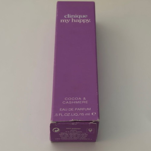 Clinique My Happy Cocoa & Cashmere Eau de Parfum 15ml like new