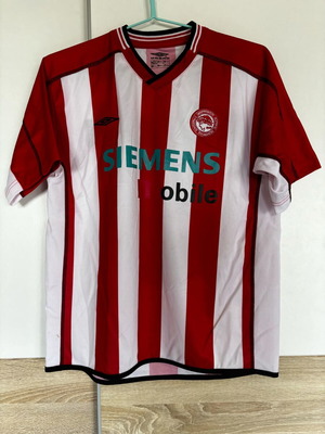 OLYMPIACOS T-SHIRT KAREMBEU 2002-2003!!! ON SALE UNTIL 19/7