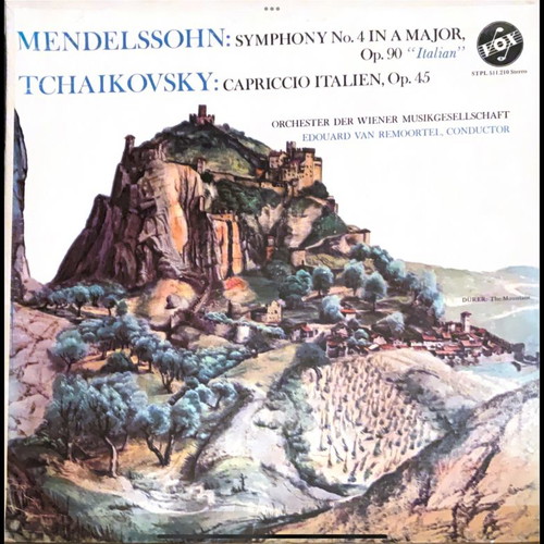 Mendelssohn Tchaikovsky vinyl used, classical music