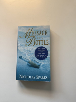 Message in a Bottle Nicholas Sparks romantic book like new