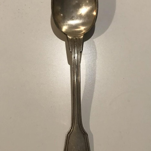 Christofle cutlery set used, silver plated, vintage, 18 pieces