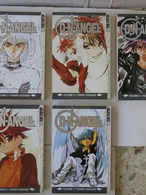 Manga D.N.Angel μεταχειρισμένο, volumes 2,3,5,6,7 στα αγγλικά
