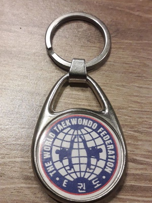 Μπρελόκ vintage Taekwondo Federation μεταχειρισμένο